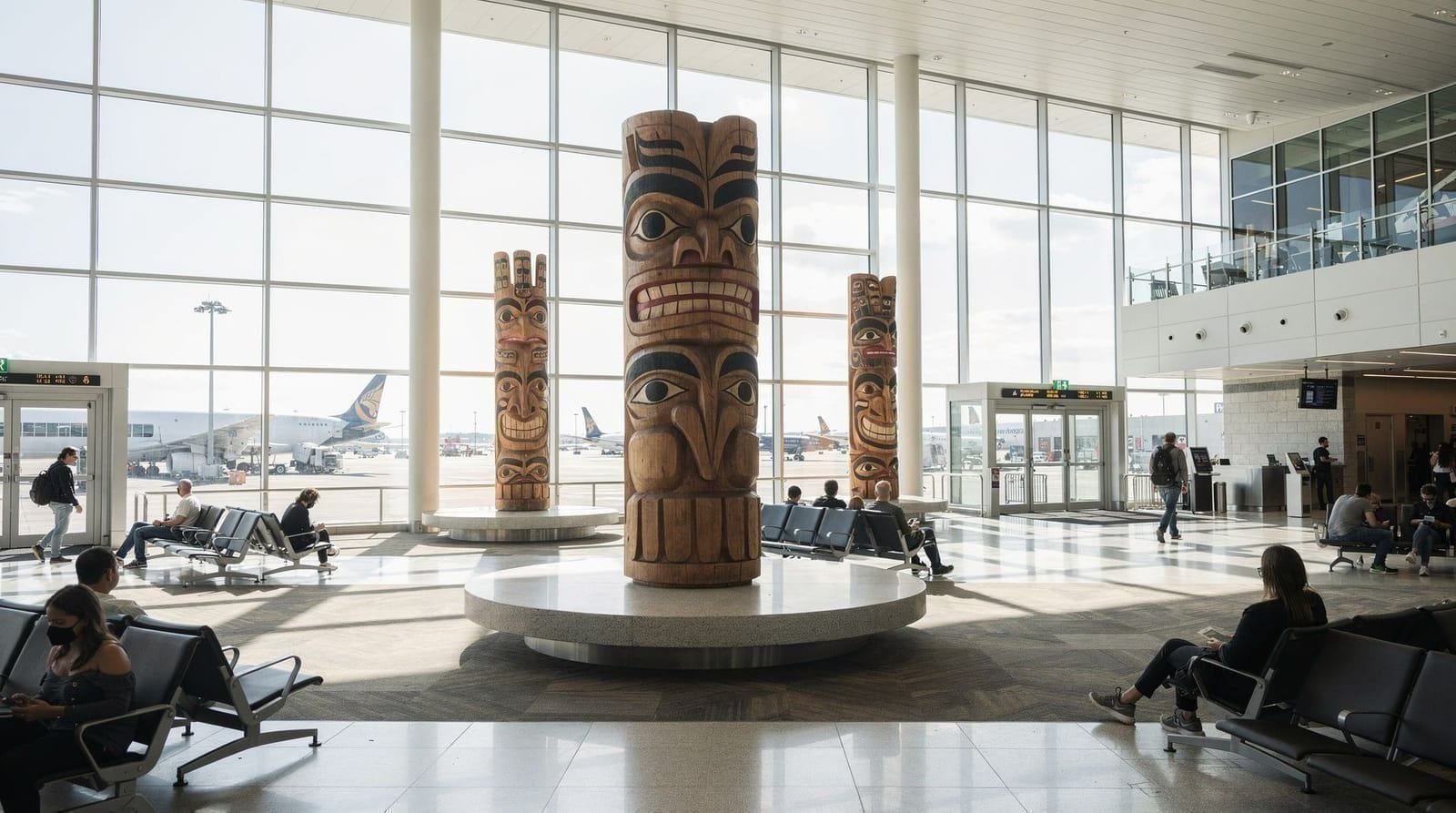 Getting from Vancouver Airport into the city — How to get from Vancouver Airport (YVR) to downtown — Canada Line SkyTrain, taxi