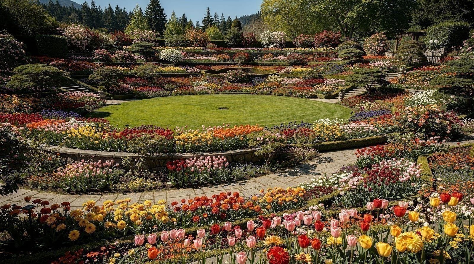 Butchart Gardens, Vancouver BC