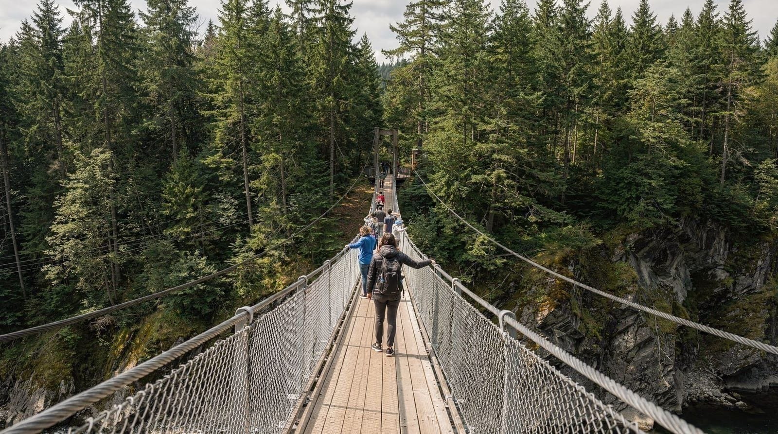 Sightseeing — Capilano Suspension Bridge, Grouse Mountain, Stanley Park and FlyOver Canada