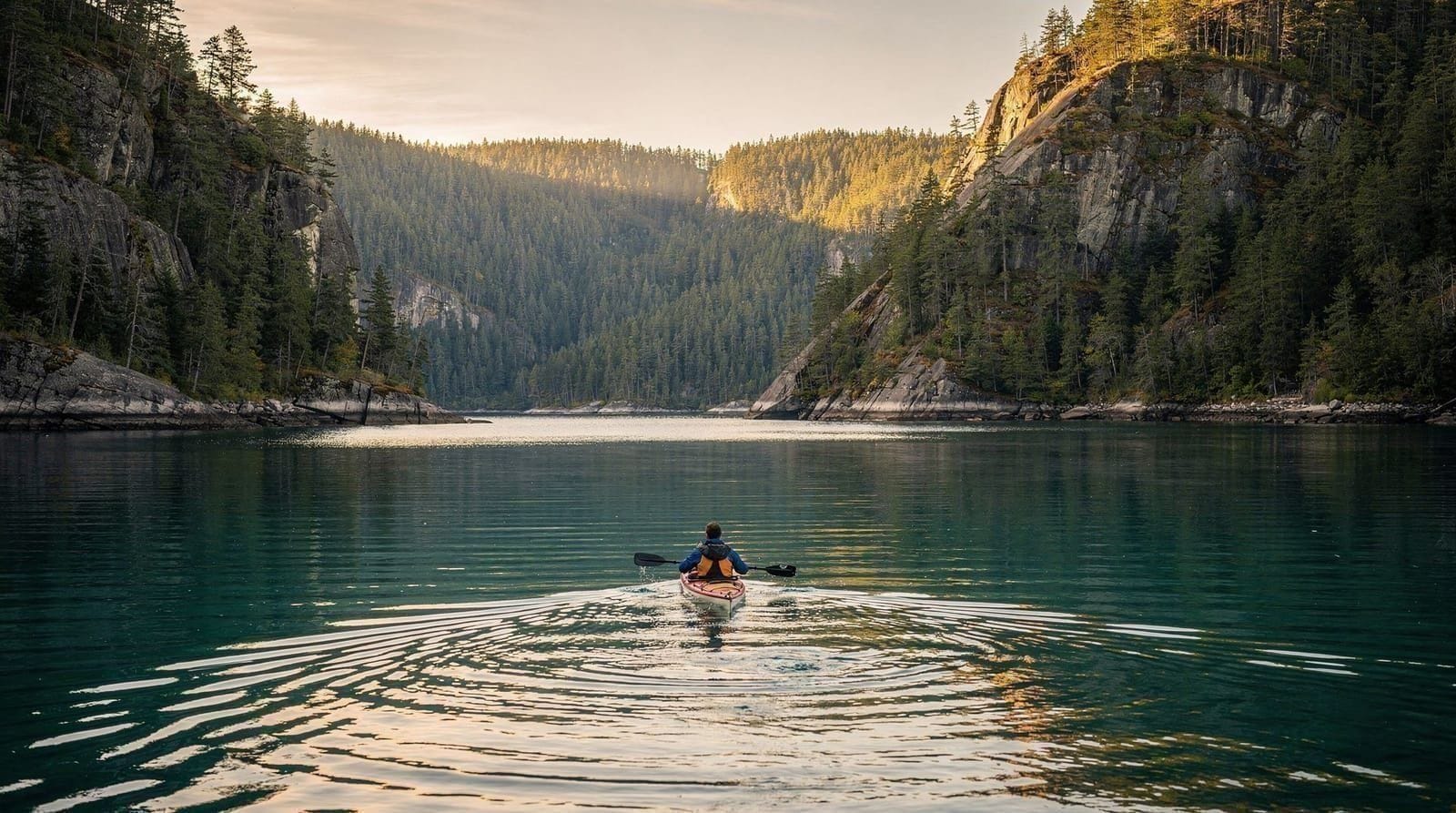 Kayaking from Deep Cove, the easiest launch point on the North Shore