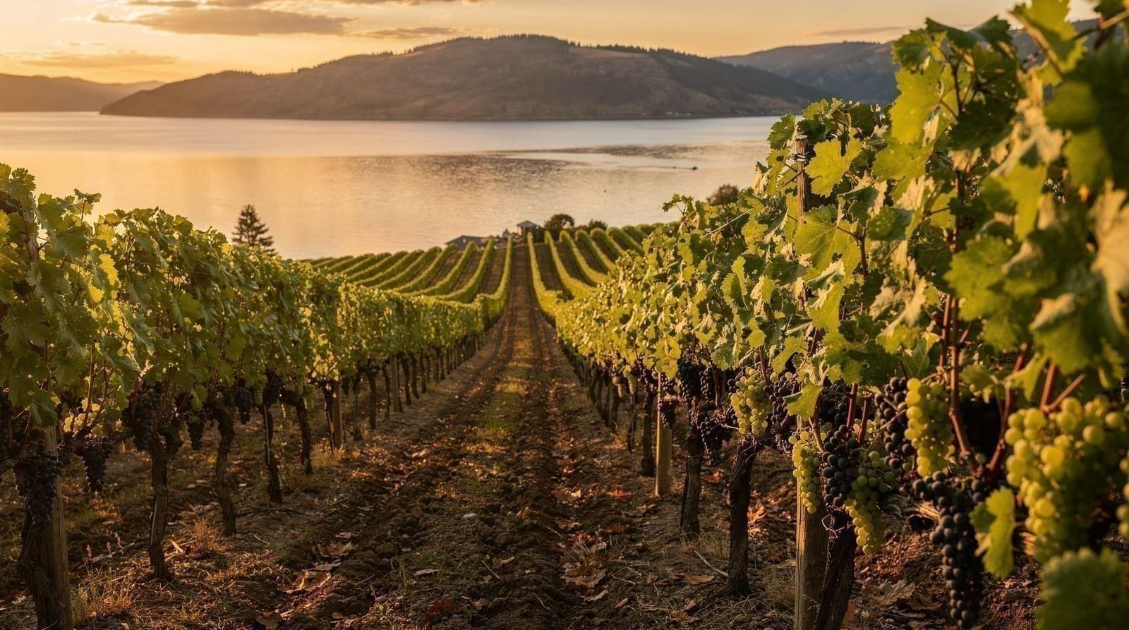 Okanagan wine tours from Vancouver — Okanagan wine country is a 4-5 hour drive or 1-hour flight from Vancouver, not a