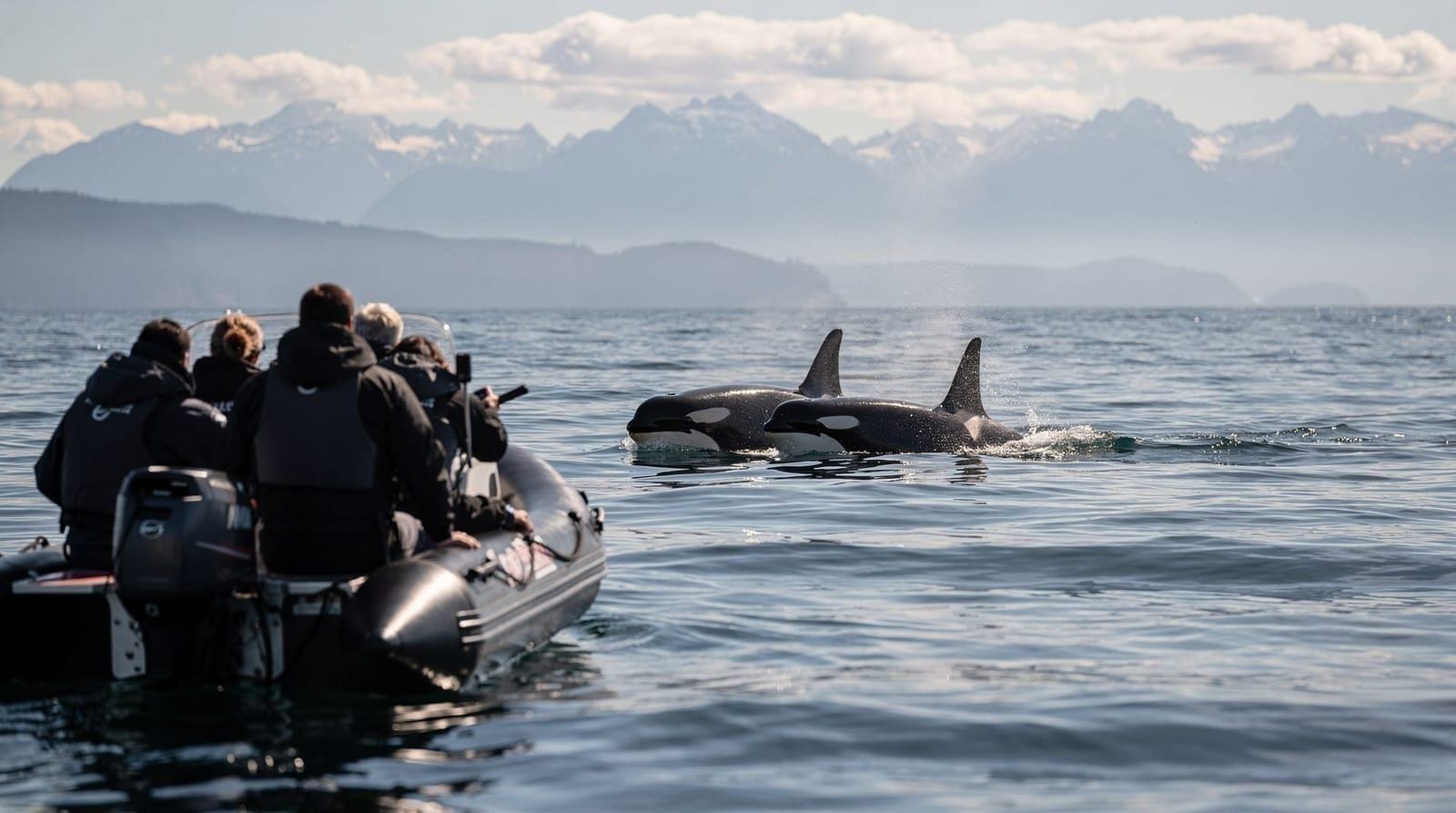 Whale watching from Victoria
